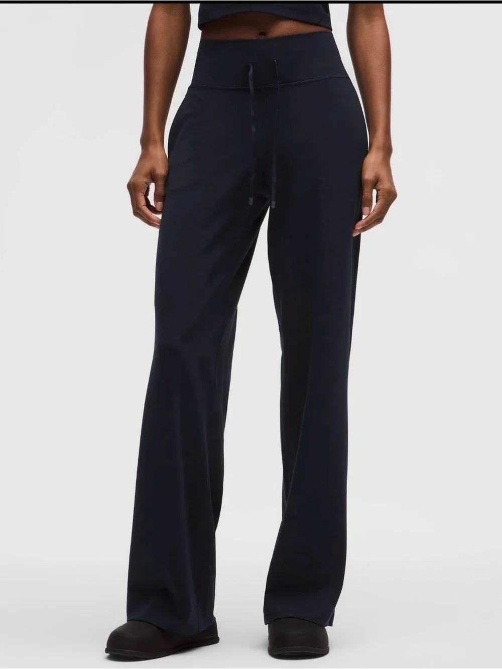 Lululemon Groove High-Rise Wide Leg  Pants - Black Sz 6